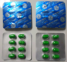 MMC 100% natural product capsules packaging and pill packet