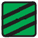 green box with black stripes