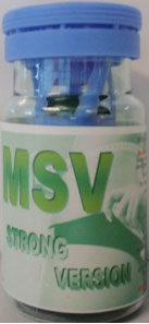 MSV strong version bottle