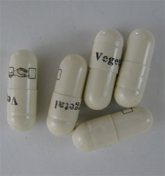 image of the enhanced Vegetal Vigra capsules