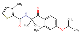 chemical structure of isofetamid