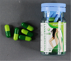 Photo of Lanky Genuine capsules and packaging