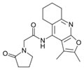 Chemical structure for Coluracetam