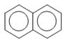 Chemical structure of naphthalene