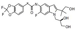 chemical structure of Tezacaftor