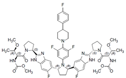 chemical structure of pibrentasvir