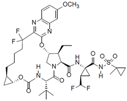 chemical structure of voxilaprevir