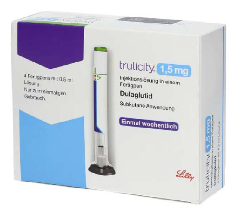 TRULICITY Dulaglutide 1.5 Mg/0.5 ML Solution For Injection Prefilled ...