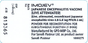 Picture of IMOJEV (Thailand presentation) - vial label