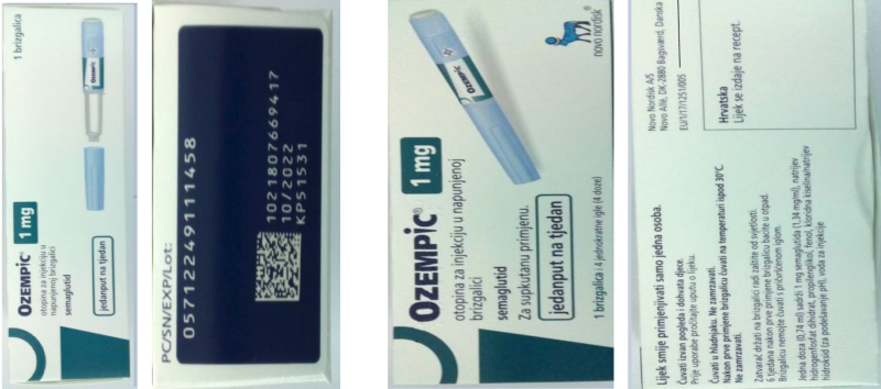 Picture of OZEMPIC semaglutide 1mg solution for injection pre-filled pen (Croatia)