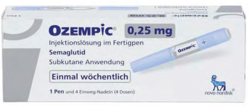 OZEMPIC Semaglutide 0.25mg Solution For Injection Pre-filled Pen ...