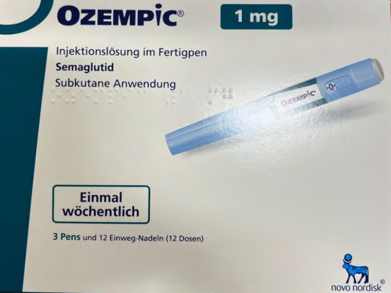 OZEMPIC Semaglutide 1mg Solution For Injection Pre-filled Pen (Germany ...