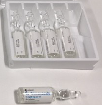 Picture of  Co-Trimoxazole 16mg/80mg per mL for Infusion (5 mL ampoules) - vial