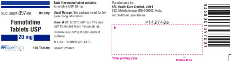 Picture of Famotidine tablets USP 20mg