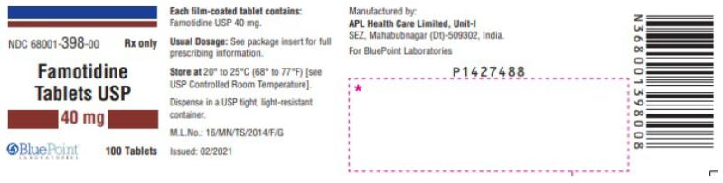 Picture of Famotidine tablets USP 40mg