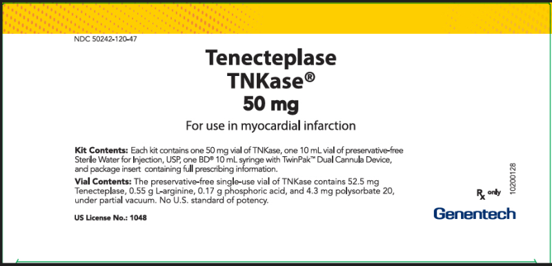 Picture of TNKASE tenecteplase 50mg powder for solution kit  (USA)