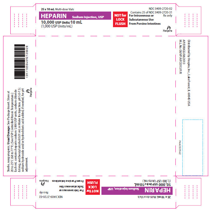 Picture of Heparin sodium injection 10000 units/10 mL