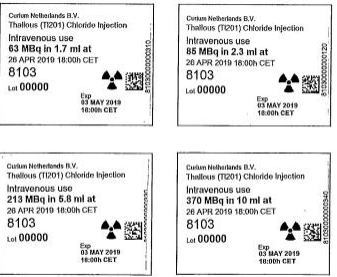 tmpthallous ti201 chloride injection