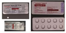 images of counterfeit ivermectin packaging